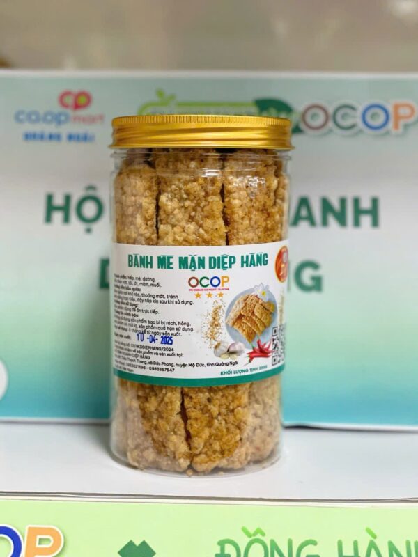 Bánh mè mặn 250g hủ pet